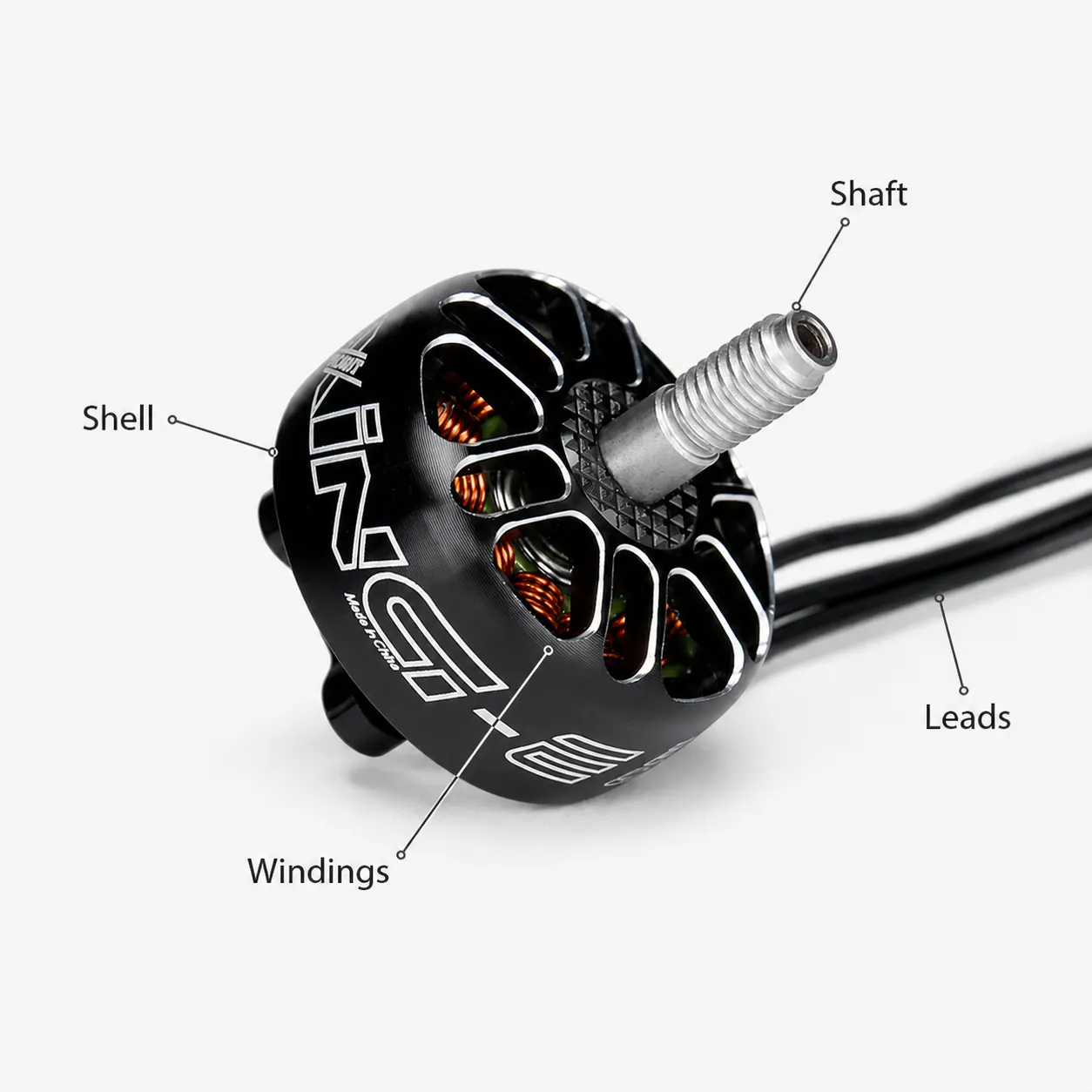 FPV Drone Motor controls and screen