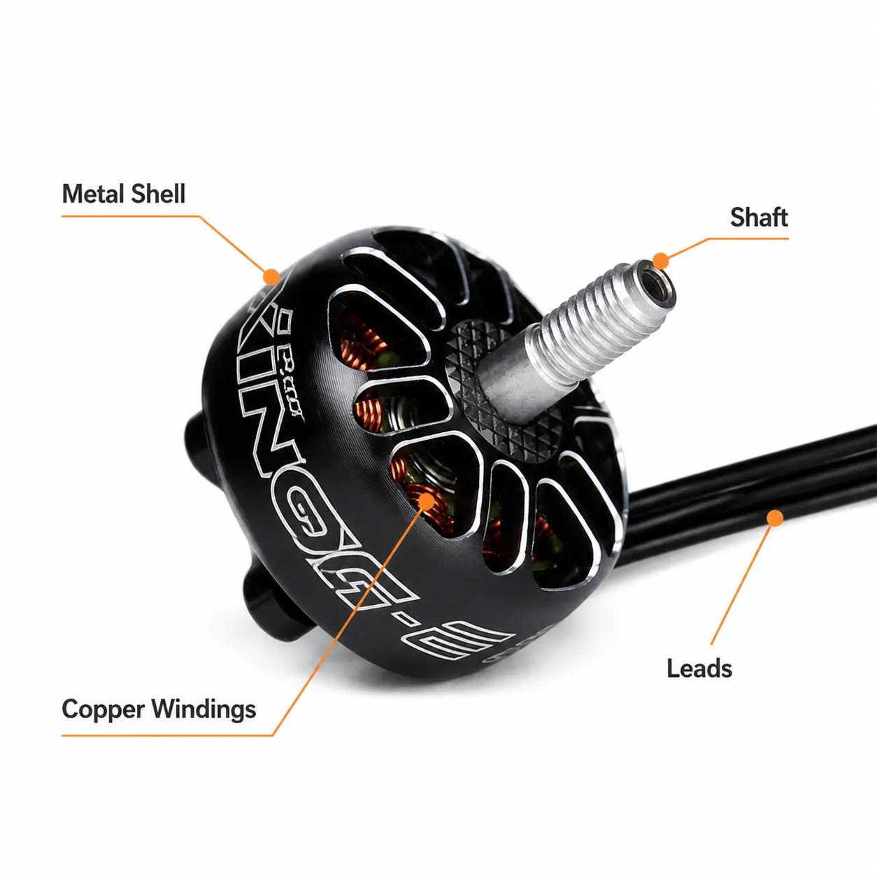 FPV Drone Motor and included accessories